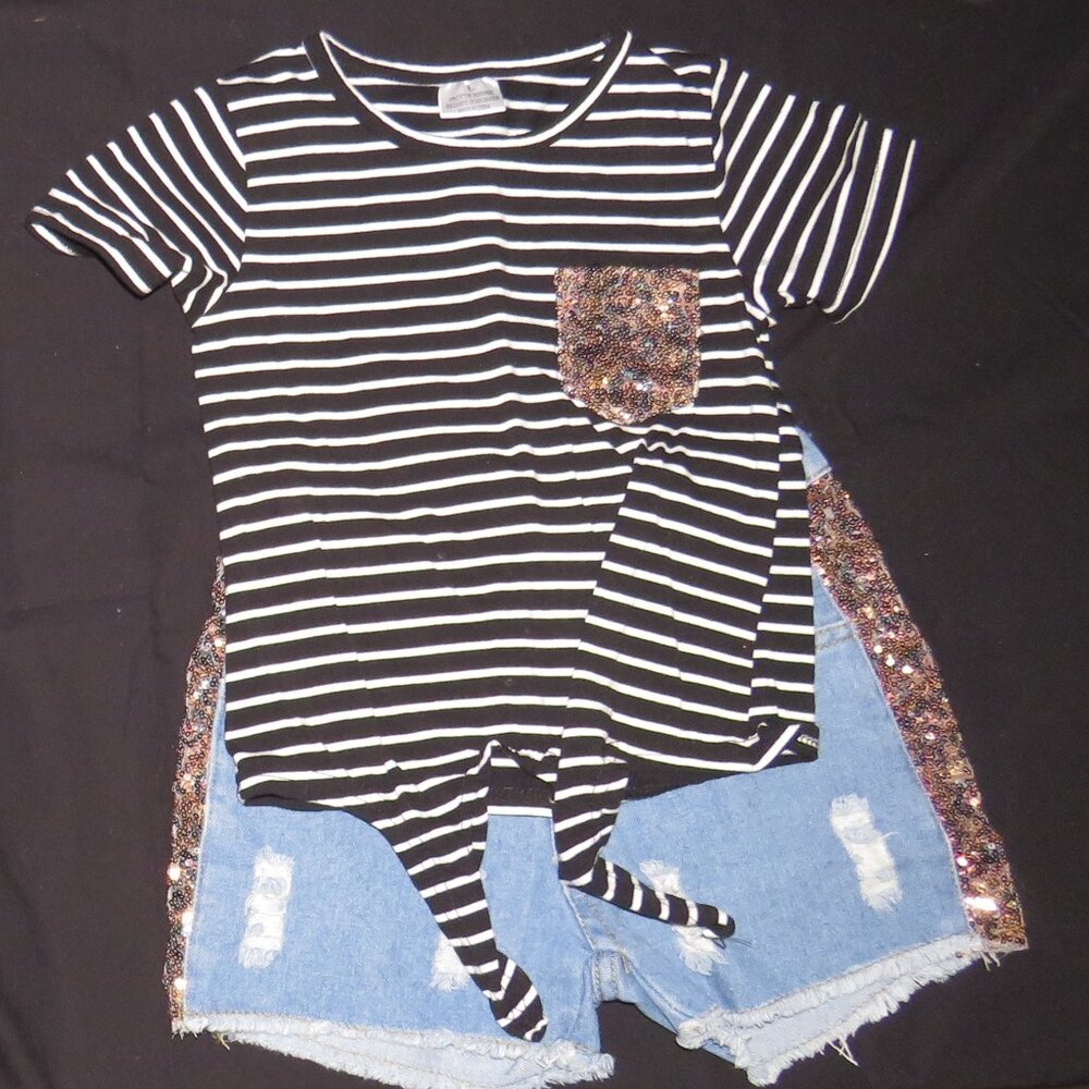 SPARKLE IN PINK / MATCHING SET / SIZE L 5T